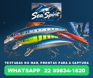 Sea Spirit Fishing: iscas artificiais de alta performance. Peça pelo WhatsApp 22 99834-1620.