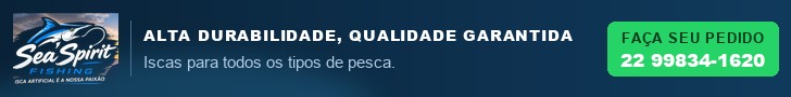 Sea Spirit Fishing: isca artificial é a nossa paixão. Alta durabilidade e qualidade garantida. WhatsApp 22 99834-1620.