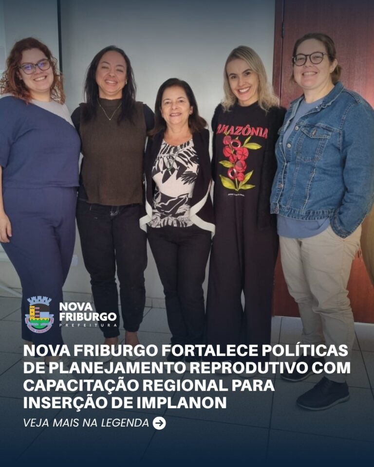 Nova Friburgo sedia capacitação regional sobre implante contraceptivo