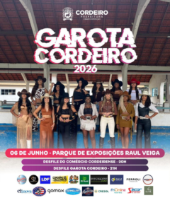 Garota Cordeiro 2026 será escolhida neste sábado no Festival Gastronômico