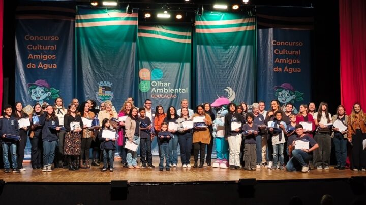 Estudantes de Nova Friburgo são premiados no Concurso Amigos da Água
