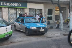police car street Brazil — Alex Rio Brazil